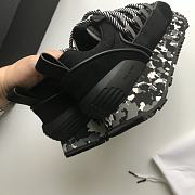 BALMAIN Black Racer Micro Pearl Sneakers 231251M237041 - 4