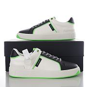 BALMAIN White & Black B-Court Sneakers 231251M237025 - 2