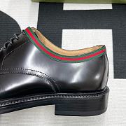 Gucci Web Lace Up Black Leather  _472749 AZM30 1060 - 4