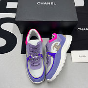 Chanel Low Top Trainer CC Ivory Blue (Women's)  G34360 Y53536 C1976 - 1