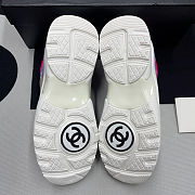 Chanel Low Top Trainer CC Ivory Blue (Women's)  G34360 Y53536 C1976 - 4