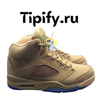 Air Jordan 5 Wheat Suede Custome