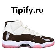 Air Jordan 11 Neapolitan Black Brown Pink White Custom - 1