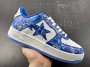 A Bathing Ape Bape Sta Medicom Toy Bearbrick Camo Blue  1H73191913-BLU/1H73-291-911 - 3