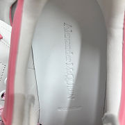 Alexander McQueen Wmns Oversized Sneaker 'White Coral' 621056 WHXMT 9097 - 2