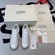 Alexander McQueen Oversized Sneaker 'Clear Sole - White' 604232 WHX98 9000 - 4