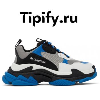 Balenciaga Triple S Blue Grey - 536737 W2CA1 4124