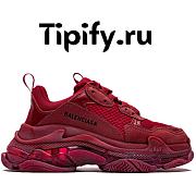 Balenciaga Triple S Sneaker Wine Red - 1