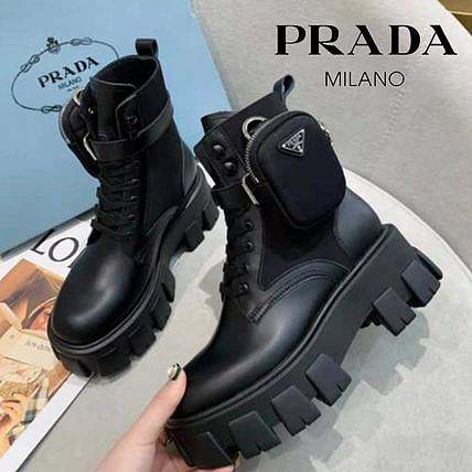 Prada Monolith leather and Re-Nylon boots with pouch boots 1T255M_3LJS_F0002_F_B055 - 1