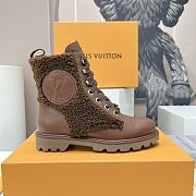 Louis Vuitton | Plain Toe Rubber Sole Casual Style Sheepskin Street Style - 1