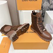 Louis Vuitton | Plain Toe Rubber Sole Casual Style Sheepskin Street Style - 2