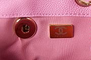 Chanel Small Backpack Shiny Grained Calfskin & Gold-Tone Metal Lilac 16.5cm × 17.5cm × 10 cm - 2