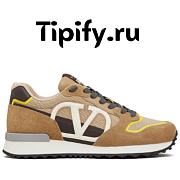 Valentino Garavani VLogo Netrunner Sneakers Wheat-brown YS0H17TAE - 1