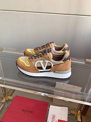 Valentino Garavani VLogo Netrunner Sneakers Wheat-brown YS0H17TAE - 6