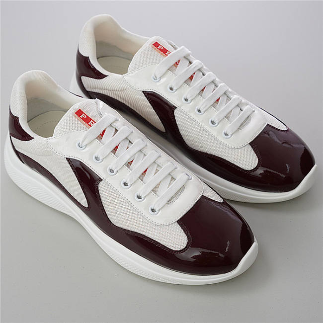 Prada America's Cup White Brown Design - 1