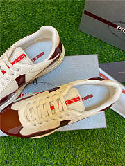 Prada America's Cup White Brown Design - 4