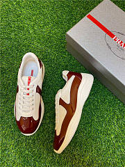 Prada America's Cup White Brown Design - 3