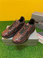 Prada America's Cup Dark Brown Chocolate Design - 1