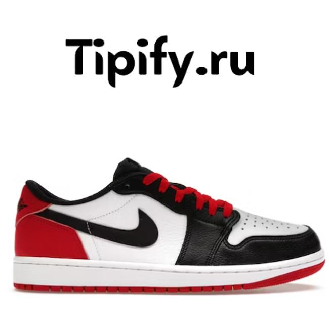 Air Jordan 1 Retro Low OG Black Toe (2023)  CZ0790-106 - 1