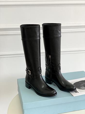 Prada Leathers Riding Boots