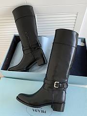 Prada Leathers Riding Boots - 4