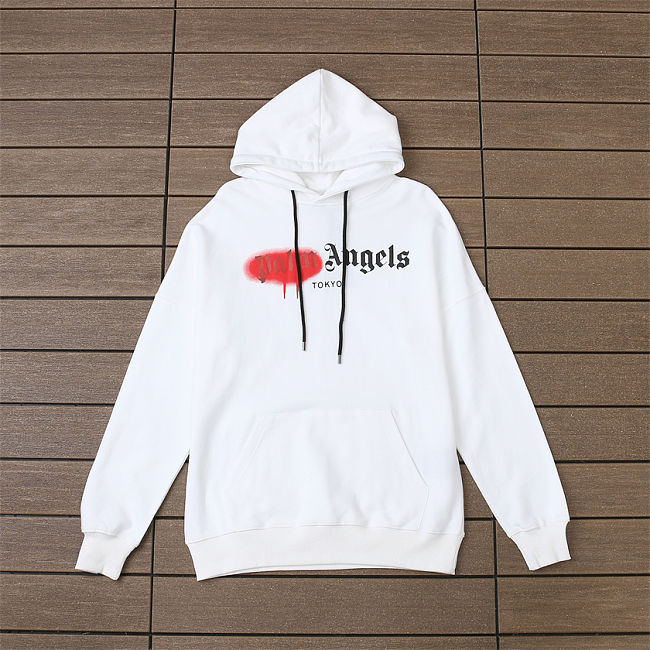 PALM ANGELS HONG KONG SPRAYED HOODIE - 1