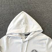 Chrome Hearts Floral Horseshoe Hoodie 'White' 1383 100000106HSFH WHIT - 5