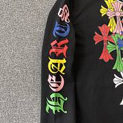 Chrome Hearts Cross Hoodie 'Black/Multicolor' 1383 100000106CH BKMC - 4