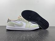 Air Jordan 1 Retro Low White Ghost Green Black  DM7837-103 - 5