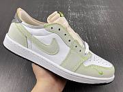 Air Jordan 1 Retro Low White Ghost Green Black  DM7837-103 - 3