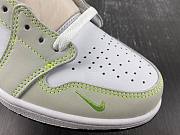 Air Jordan 1 Retro Low White Ghost Green Black  DM7837-103 - 2