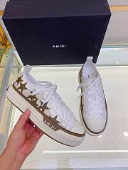 Amiri Women's White Star-patch Low-top Sneakers - 1