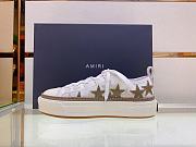 Amiri Women's White Star-patch Low-top Sneakers - 6