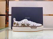 Amiri Women's White Star-patch Low-top Sneakers - 5