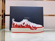 Amiri Stars Court Low 'White Red' MFS014 124 - 5