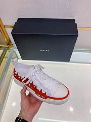 Amiri Stars Court Low 'White Red' MFS014 124 - 3