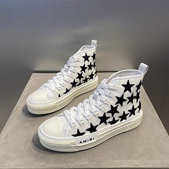 AMIRI Stars high-top sneakers White_Black AMRQ4736WHT97Z1100