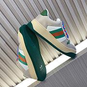 GUCCI Double Screener leather sneakers P00810545 - 4