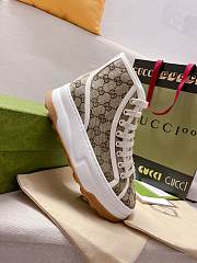 GUCCI GG canvas high-top sneakers P00810431 - 4