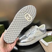 GUCCI MAC80 metallic leather sneakers  P00810467 - 6