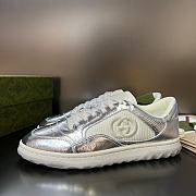 GUCCI MAC80 metallic leather sneakers  P00810467 - 5