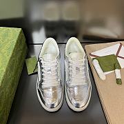 GUCCI MAC80 metallic leather sneakers  P00810467 - 2