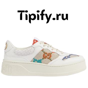 Giày Nữ Gucci GG Trainers 'White Monogram' ‎670408-AABBW-9068