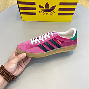 Gucci x Adidas Women’s Gazelle ‘Pink’ 707864-9STU0-5960 - 2