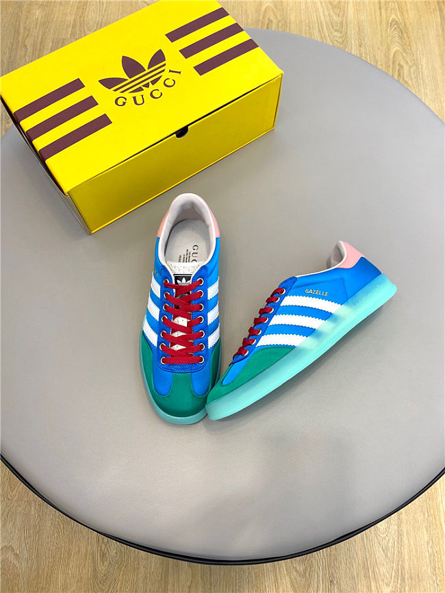 Gucci x Adidas Women’s Gazelle ‘Blue’ ‎707867-U7R10-3660 - 1