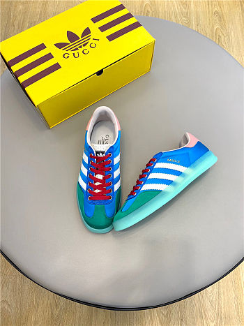 Gucci x Adidas Women’s Gazelle ‘Blue’ ‎707867-U7R10-3660