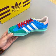 Gucci x Adidas Women’s Gazelle ‘Blue’ ‎707867-U7R10-3660 - 4