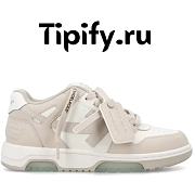 Off-White Out Off Office Calf Leather White Beige (Women's)  OWIA259C99-LEA006-0161 - 1