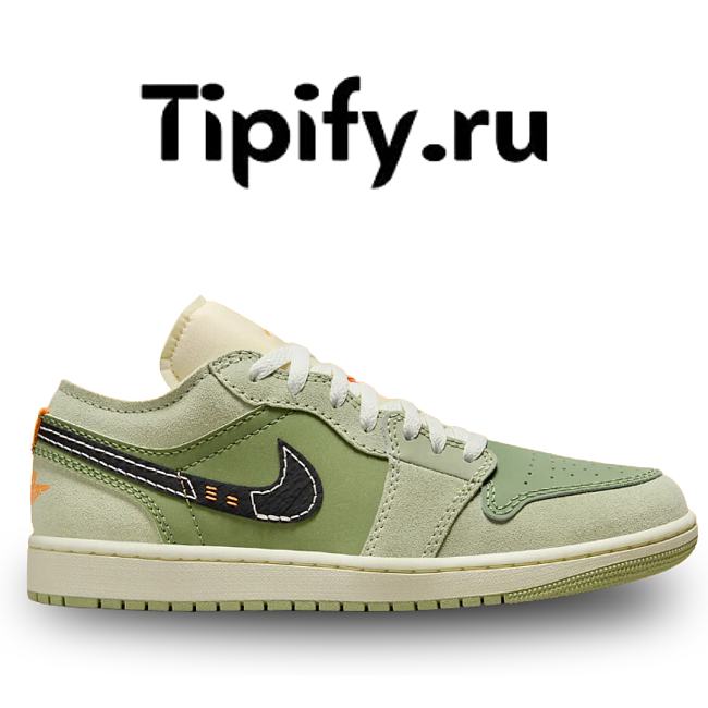 Air Jordan 1 Low Craft Reappears In “Sky J Light Olive” FD6819-300 (Release Date: 2023) - 1