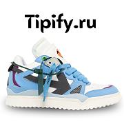 OFF-WHITE Sponge Mid-top Sneakers In Blue  - 1